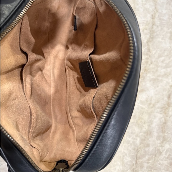 Gucci GG Marmont Matelassé black leather belt bag - Picture 12 of 16